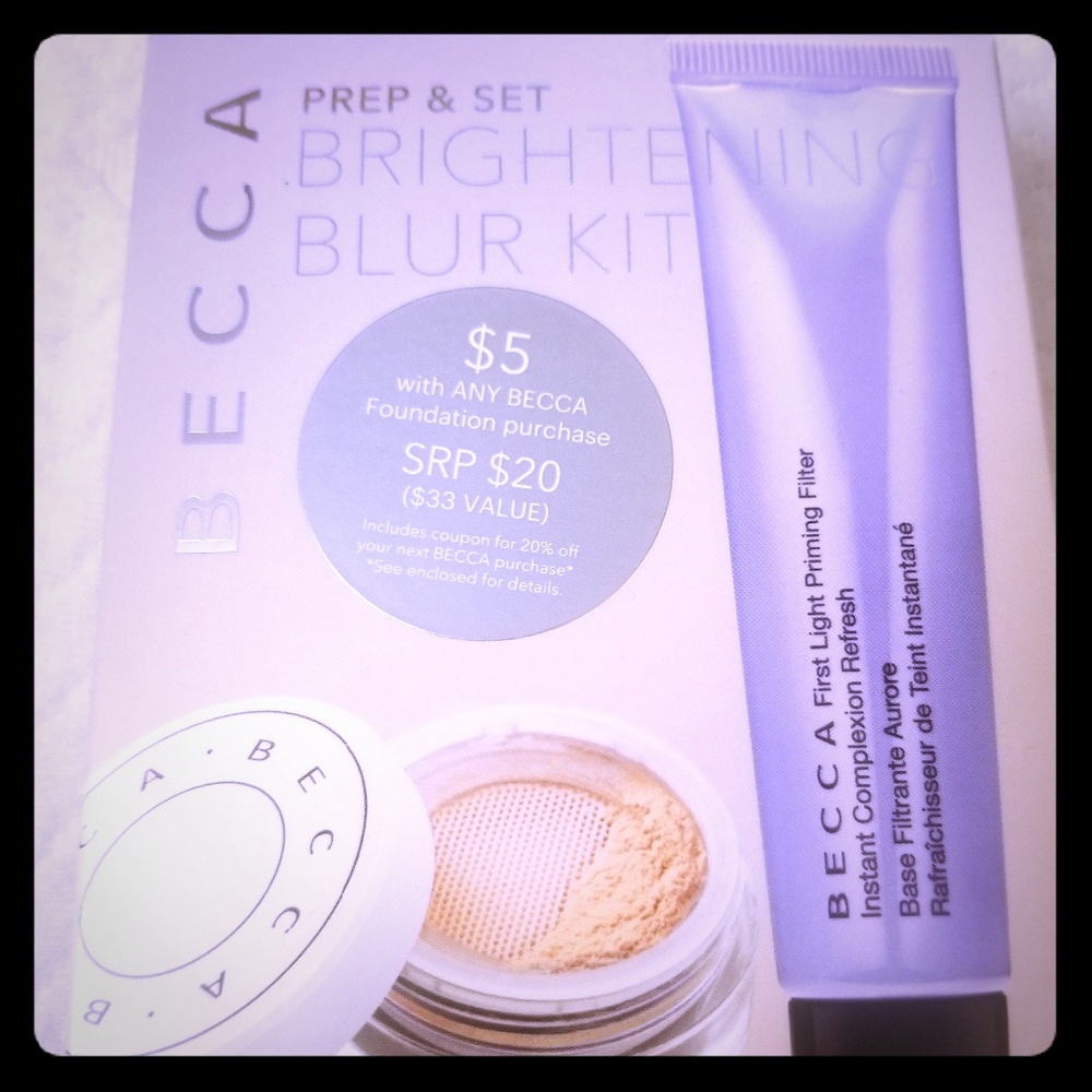 BECCA kit + 20% off COUPON